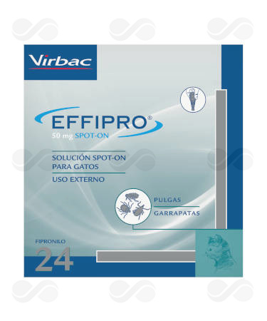 EFFIPRO 50 MG SPOT ON GATOS 24 PIP