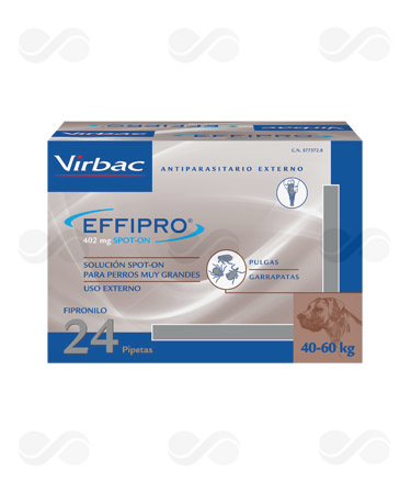 EFFIPRO 402 MG SPOT ON PERRO 40-60 24 PIP