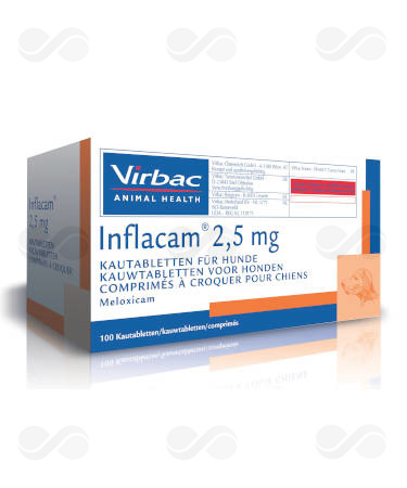 INFLACAM 2,5 MG 100 COMPRIMIDOS