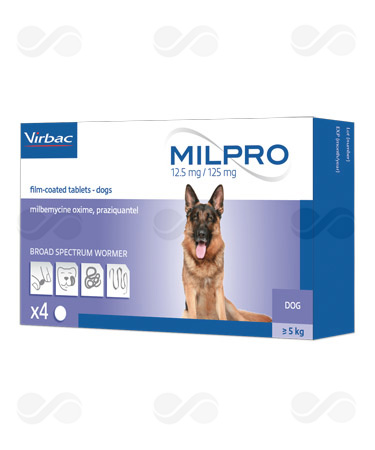 MILPRO PERROS 4 COMPRIMIDOS