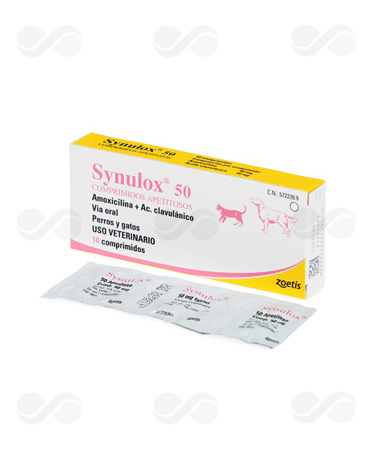 SYNULOX 50 MG 10 COMPRIMIDOS