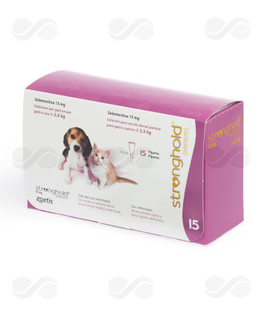 STRONGHOLD 15 MG 15 PIPETAS