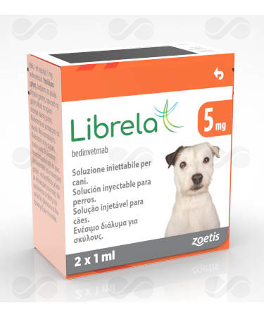 LIBRELA 5 MG 5-10 KG 1 ML x 2 VIALES