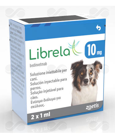 LIBRELA 10 MG 10-20 KG 1 ML x 2 VIALES