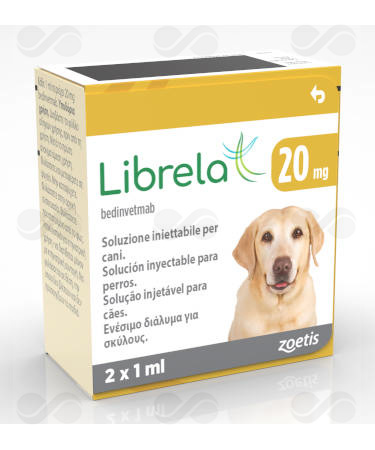 LIBRELA 20 MG 30-40 KG 1 ML x 2 VIALES