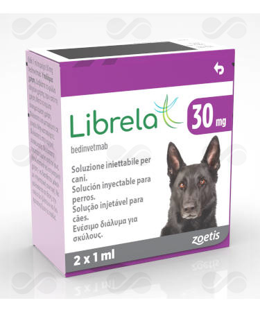 LIBRELA 30 MG 40-60 KG 1 ML x 2 VIALES