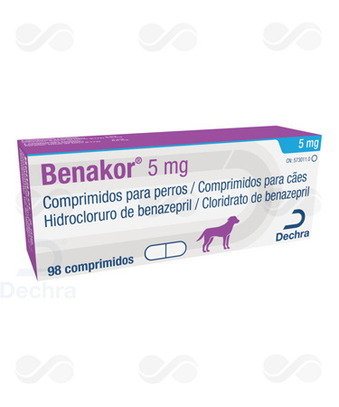 BENAKOR 5 MG 98 COMPRIMIDOS