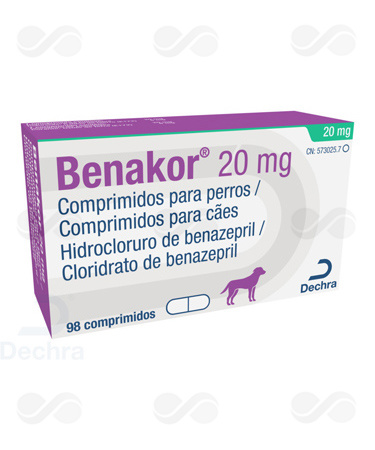 BENAKOR 20 MG 98 COMPRIMIDOS