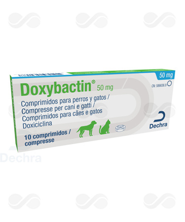 DOXYBACTIN 50 MG 10 COMPRIMIDOS