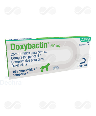 DOXYBACTIN 200 MG 10 COMPRIMIDOS