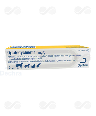 OPHTOCYCLINE 10 MG/G 5 GR