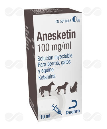 ANESKETIN 100 MG/ML 10 ML