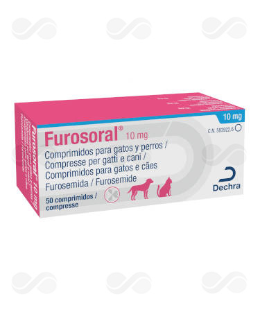 FUROSORAL 10 MG 50 C0MPRIMIDOS