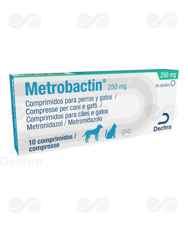 METROBACTIN 250 MG 10 COMPRIMIDOS