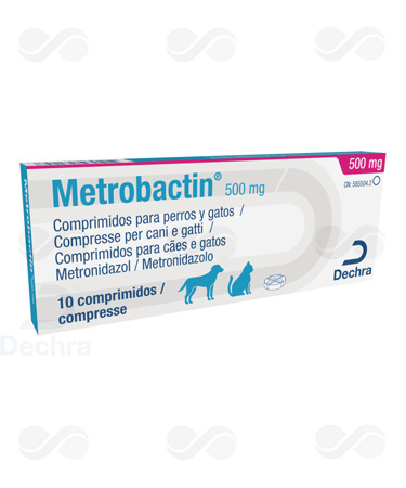 METROBACTIN 500 MG 10 COMPRIMIDOS