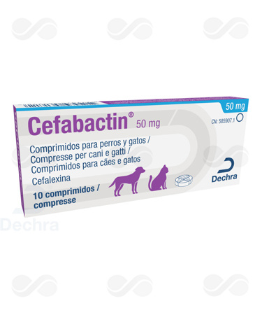 CEFABACTIN 50 MG 10 COMPRIMIDOS