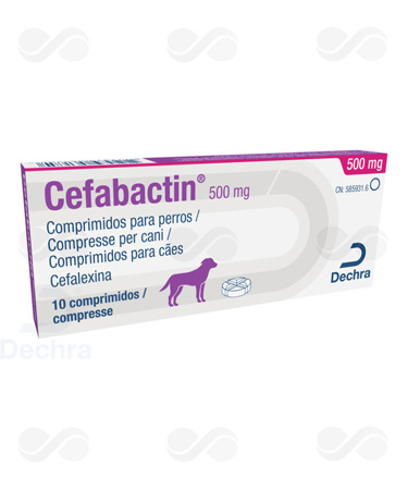 CEFABACTIN 500 MG 10 COMPRIMIDOS