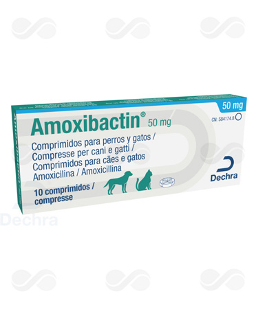 AMOXIBACTIN 50 10 COMPRIMIDOS