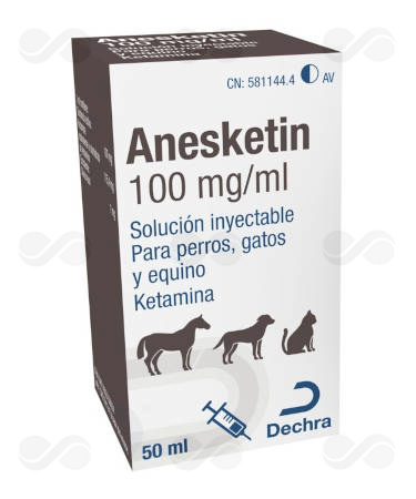ANESKETIN 100 MG/ML 50 ML