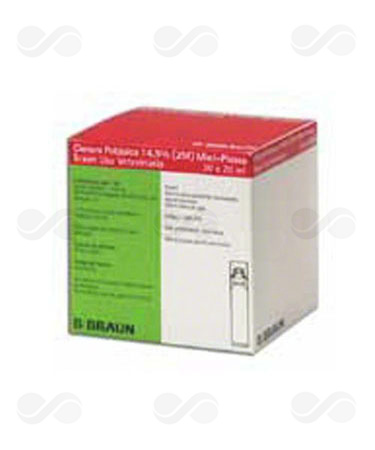 CLORURO POTASICO 14.9% 20 x 20 ML