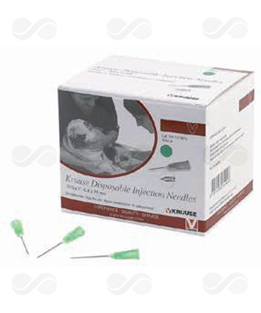 AGUJA DESECHABLE ROSA 18G 25 x 1,25 100 UDS