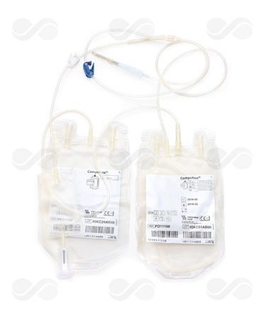 BOLSA TRANSFUSION SANGRE 450 CC DOBLE  CPDA-1