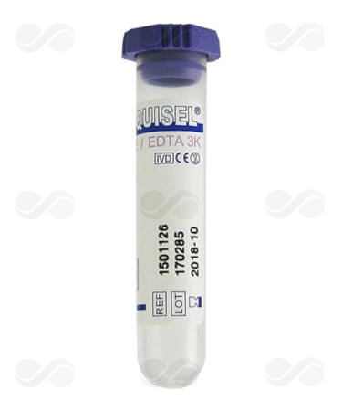 TUBO EDTA K3 0,5 ML 100 UDS