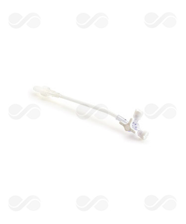 LLAVE 3 VIAS CON PROLONGADOR 10 CM 1 UD