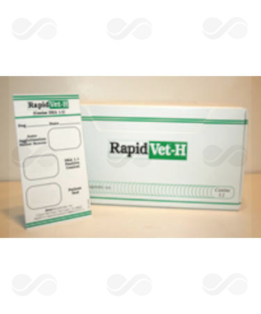 TEST GRUPO SANGUINEO RAPID VET CANINO 5 UDS