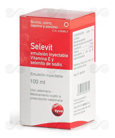 SELEVIT EMULSION INYECTABLE 100 ML