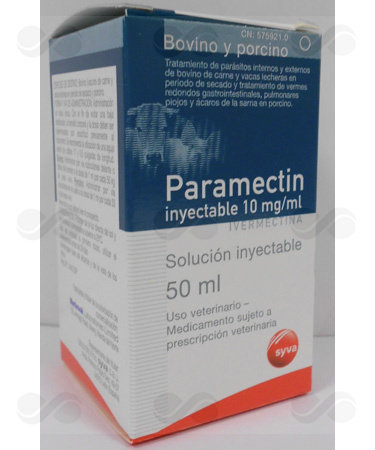 PARAMECTIN 50 ML INYECTABLE