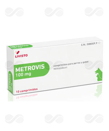 METROVIS 100 MG 10 COMPRIMIDOS
