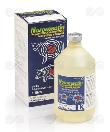 NOROMECTIN 10 MG/ML SOL INYEC BOVINO/PORCINO 1 LTR