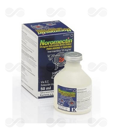 NOROMECTIN 10 MG/ML SOL INYEC BOVINO/PORCINO 50 ML