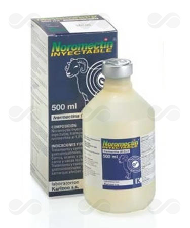 NOROMECTIN 10 MG/ML SOL INYEC OVINO 500 ML