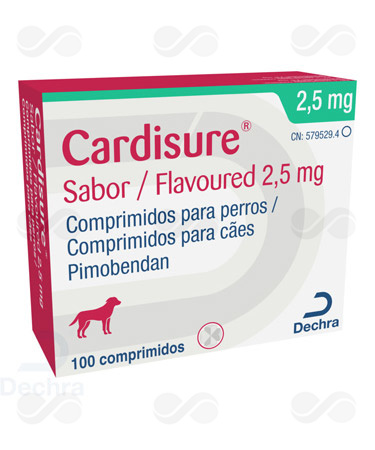 CARDISURE 2.5 MG 100 COMPRIMIDOS