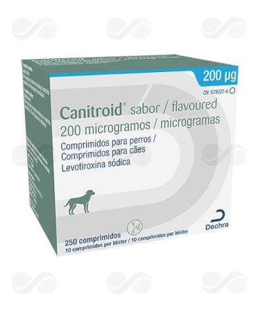 CANITROID SABOR 200 MCG 250 COMPRIMIDOS