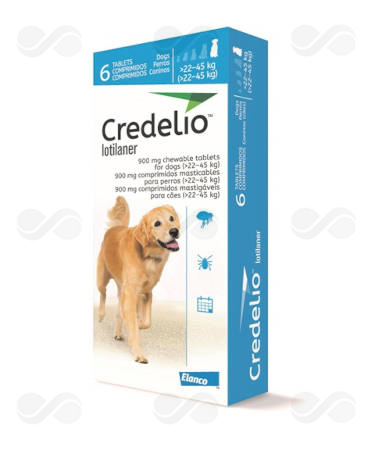 CREDELIO 900 >22-45 KG 6 COMP