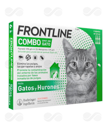 FRONTLINE COMBO GATOS 6 PIPETAS