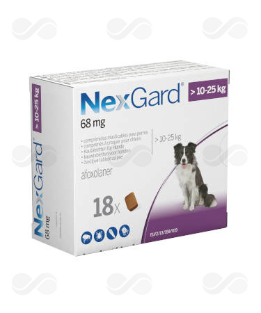 NEXGARD L 10-25 KG 18 COMPRIMIDOS