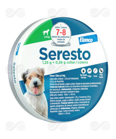 SERESTO COLLAR PERROS HASTA 8 KG