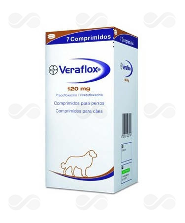 VERAFLOX 120 MG 7 COMPRIMIDOS