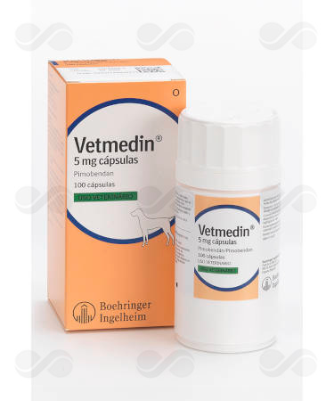 VETMEDIN 5 MG 100 CAPSULAS