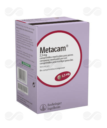 METACAM PERROS 2,5 MG 84 COMPRIMIDOS