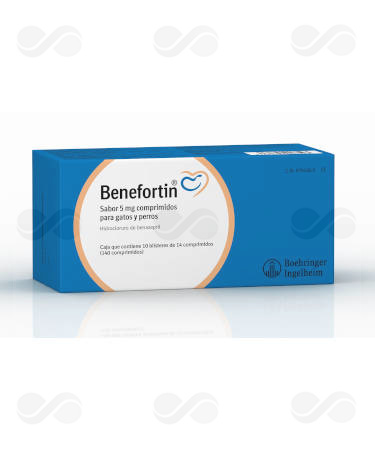 BENEFORTIN 5 MG 140 COMPRIMIDOS
