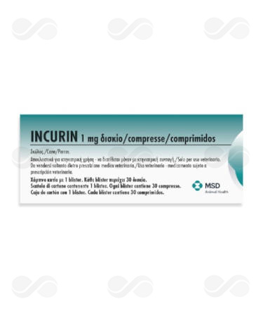 INCURIN 1 MG 30 COMPRIMIDOS