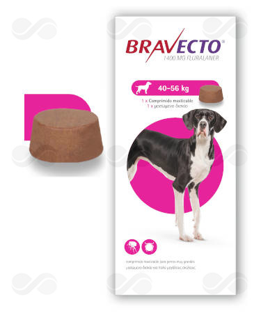 BRAVECTO 1400 (40-56 KG) MG 1 TABLETA