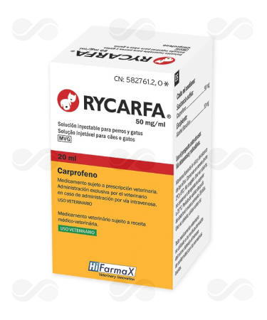 RYCARFA 50 MG/ML 20 ML INYECTABLE