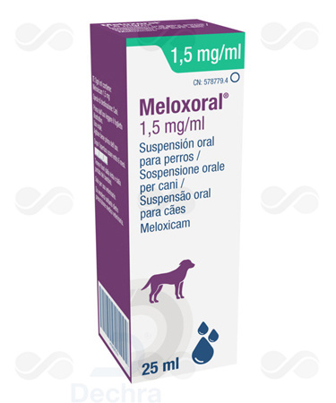 MELOXORAL 1.5 MG PERROS 25 ML