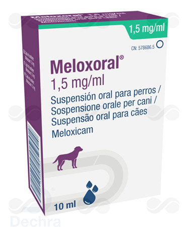 MELOXORAL 1.5 MG PERROS 10 ML